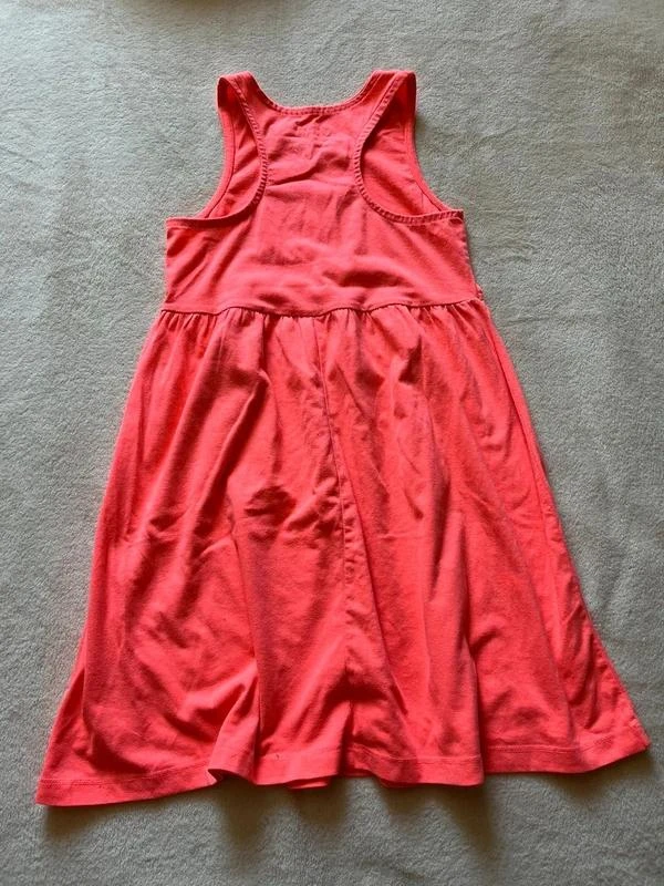 primark coral dress – 8/9 years – photo 3